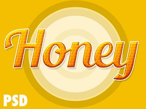 Honey Text Style