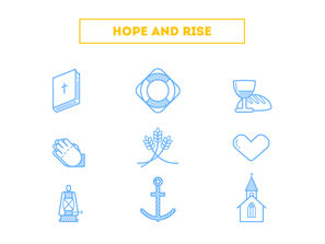 Hope and Rise Icons