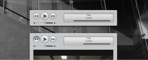 Apple iTunes Similar Media Controls and Interface